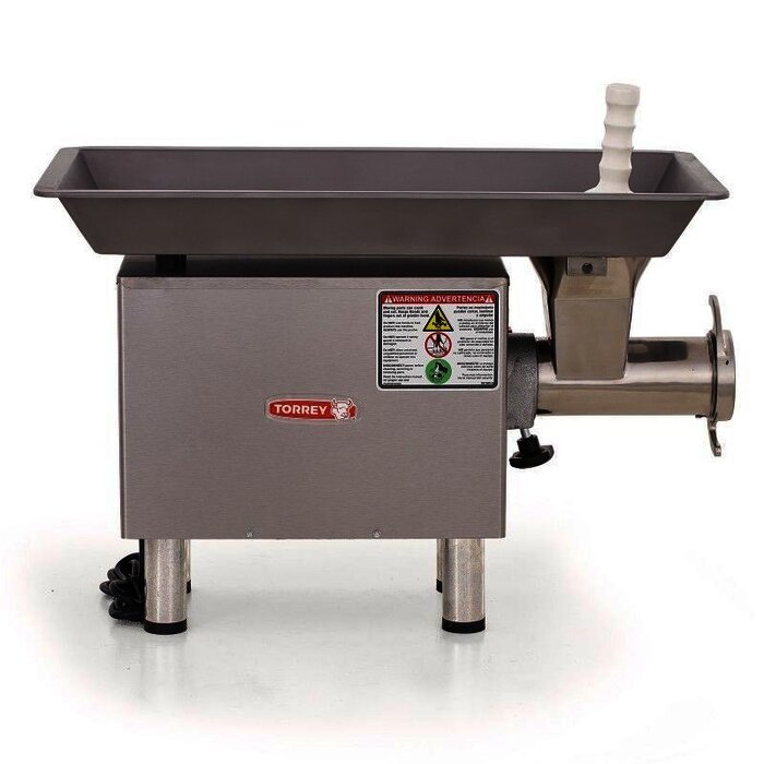 MOLINO PARA ALIMENTOS CABEZAL DE ACERO INOX. TORREY M-22-RSS