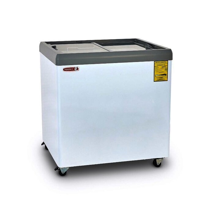 CONGELADOR HORIZONTAL TAPA DE CRISTAL TORREY CHC-80PR