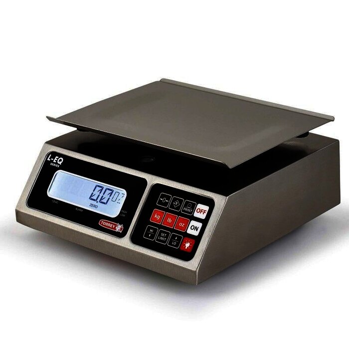 BÁSCULA ELECTRÓNICA PORCIONADORA 5 KG TORREY LEQ5-CAP