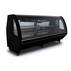 VITRINA CARNICERA COLOR NEGRA TORREY VCA250N