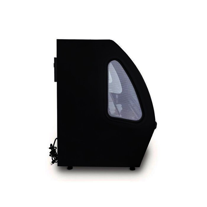 VITRINA EXHIBIDORA COLOR NEGRA TORREY DRD6N