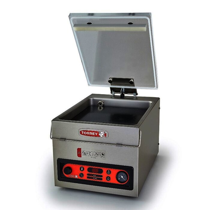 EMPACADORA AL VACIO ACERO INOXIDABLE TORREY EVD-4