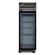 REFRIGERADOR ACERO INOXIDABLE 1 PUERTA DE CRISTAL TORREY RG-600