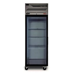 REFRIGERADOR ACERO INOXIDABLE 1 PUERTA DE CRISTAL TORREY RG-600
