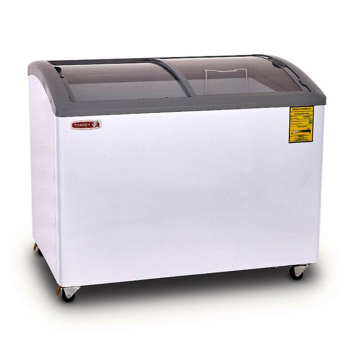 CONGELADOR HORIZONTAL TAPA DE CRISTAL TORREY CHC-110CR