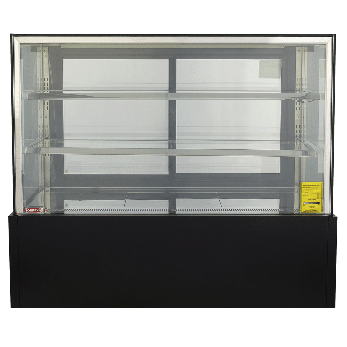 VITRINA REFRIGERADA FULL GLASS 150CM RECTA TORREY VFG-150R