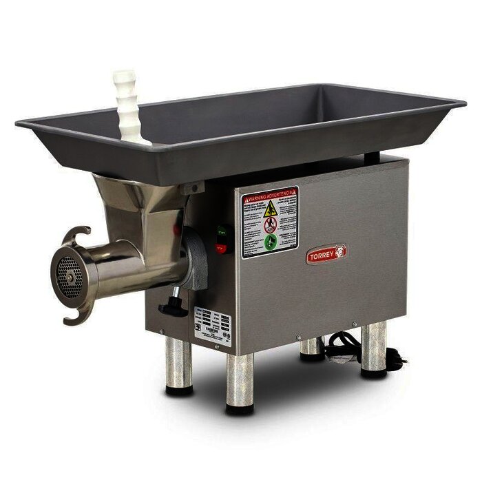 MOLINO PARA ALIMENTOS CABEZAL DE ACERO INOX. TORREY M-22-RSS