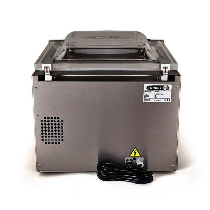 EMPACADORA AL VACIO ACERO INOXIDABLE TORREY EVD-20