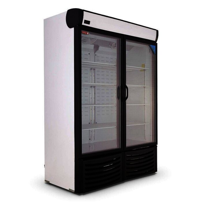 CONGELADOR VERTICAL EXHIBIDOR DE 2 PUERTAS TORREY CV32