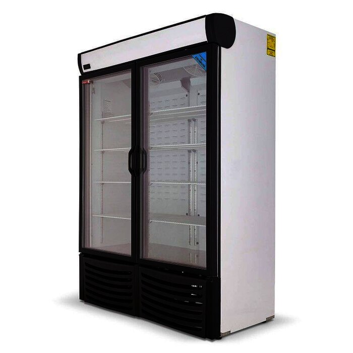 CONGELADOR VERTICAL EXHIBIDOR DE 2 PUERTAS TORREY CV32