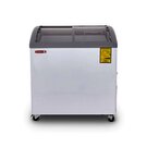 CONGELADOR HORIZONTAL TAPA DE CRISTAL CURVO TORREY CHC-80CR