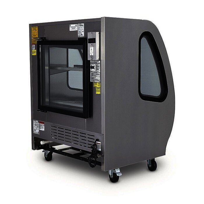 VITRINA DELICATESSEN ACERO INOXIDABLE TORREY TEM100