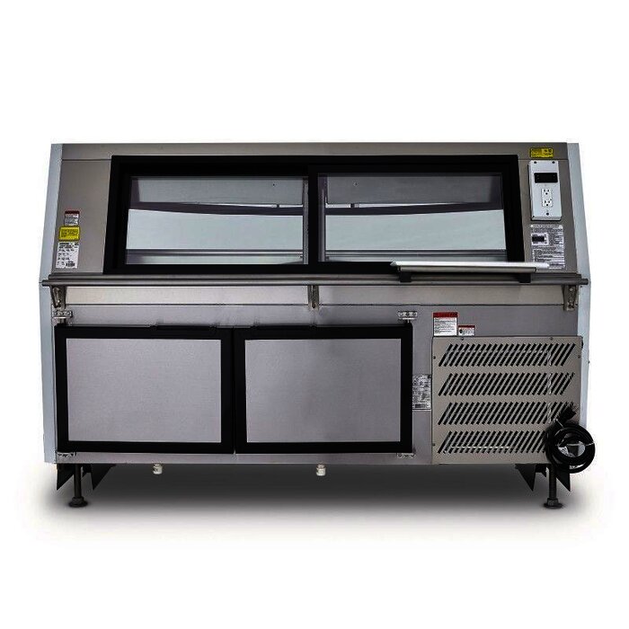 VITRINA CARNICERA COLOR BLANCA TORREY VCA200