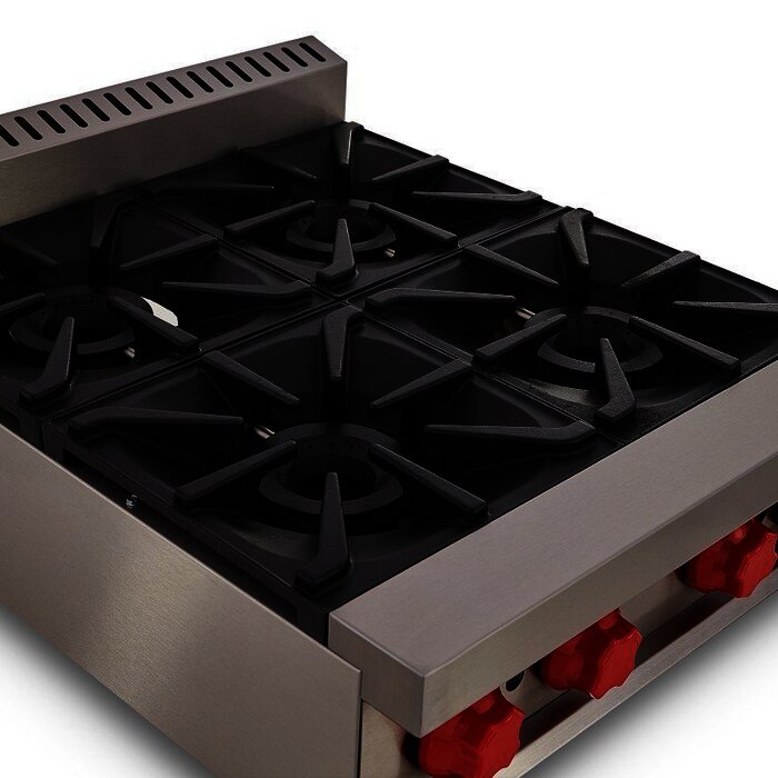 PARRILLA A GAS 4 QUEMADORES TORREY EST4Q