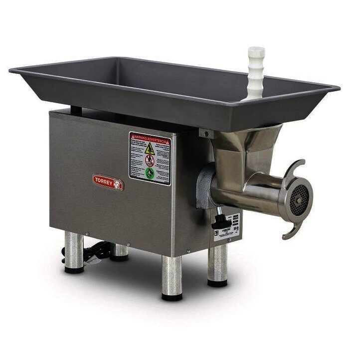 MOLINO PARA ALIMENTOS CABEZAL DE ACERO INOX. TORREY M-22-RSS