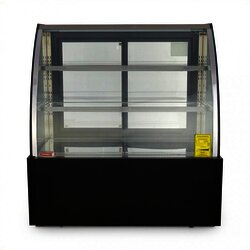 VITRINA REFRIGERADA FULL GLASS 150CM CURVA TORREY VFG-150C