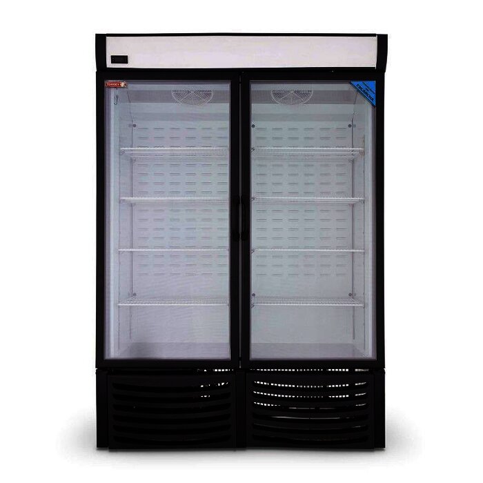 CONGELADOR VERTICAL EXHIBIDOR DE 2 PUERTAS TORREY CV32
