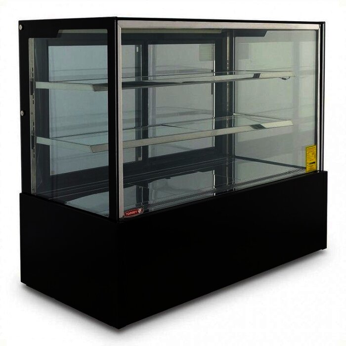 VITRINA REFRIGERADA FULL GLASS 120CM RECTA TORREY VFG-120R