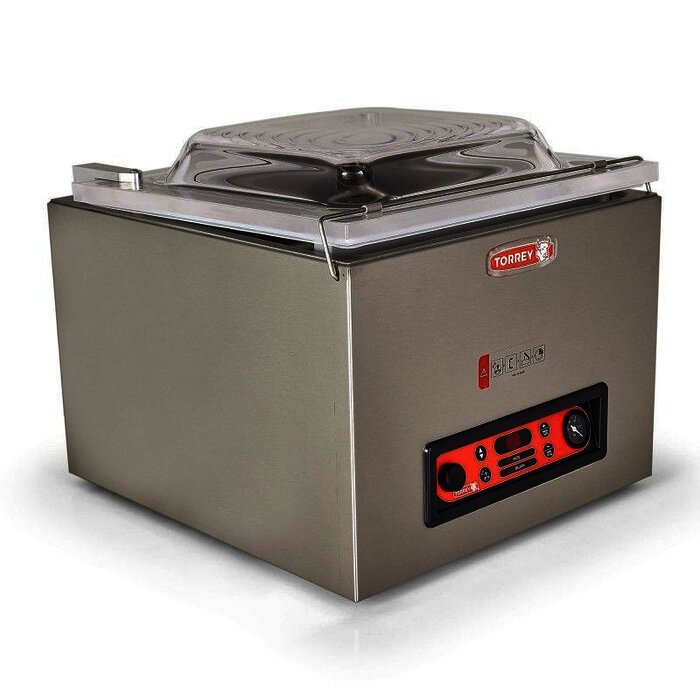 EMPACADORA AL VACIO ACERO INOXIDABLE TORREY EVD-20