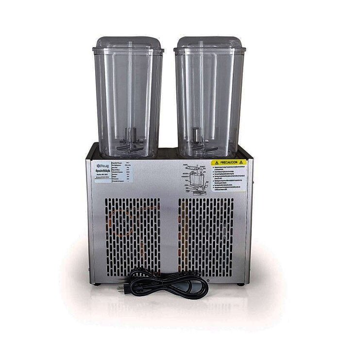 DISPENSADOR DE BEBIDAS 2 TAZONES POLAR DB-18X2