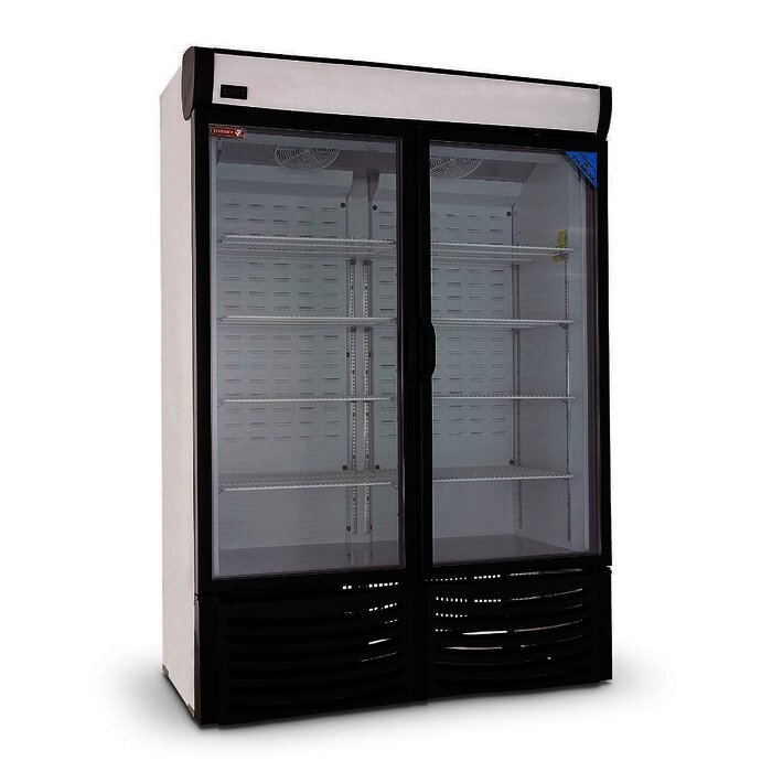 CONGELADOR VERTICAL EXHIBIDOR DE 2 PUERTAS TORREY CV32