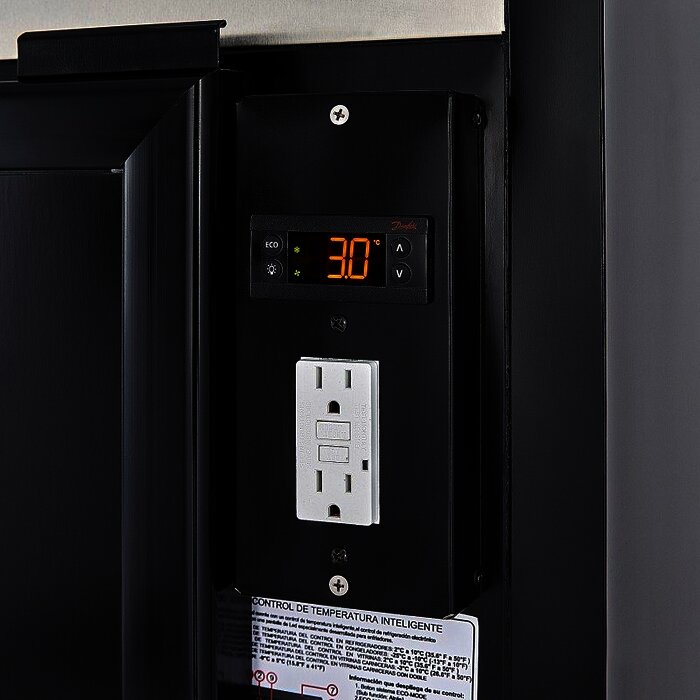 VITRINA EXHIBIDORA COLOR NEGRA TORREY DRD3N