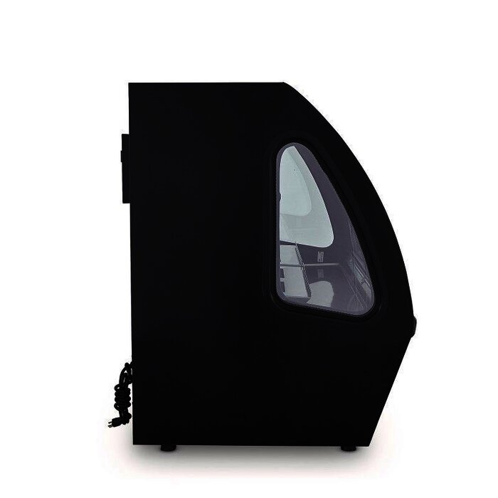 VITRINA EXHIBIDORA COLOR NEGRA TORREY DRD5N