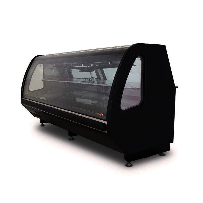 VITRINA CARNICERA COLOR NEGRA TORREY VCA250N