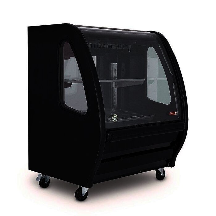 VITRINA DELICATESSEN COLOR NEGRA TORREY TEM100