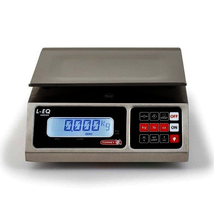 BÁSCULA ELECTRÓNICA PORCIONADORA 5 KG TORREY LEQ5-CAP