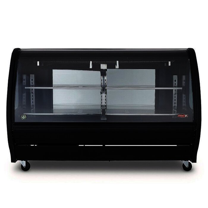 VITRINA DELICATESSEN COLOR NEGRA TORREY TEM200N