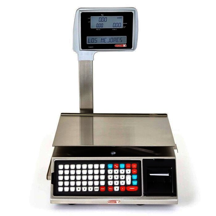 BÁSCULA ELECTRÓNICA ETIQUETADORA 40 KG TORREY W-LABEL