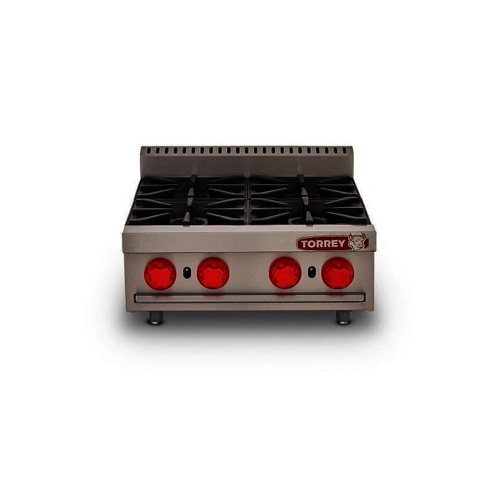 PARRILLA A GAS 4 QUEMADORES TORREY EST4Q