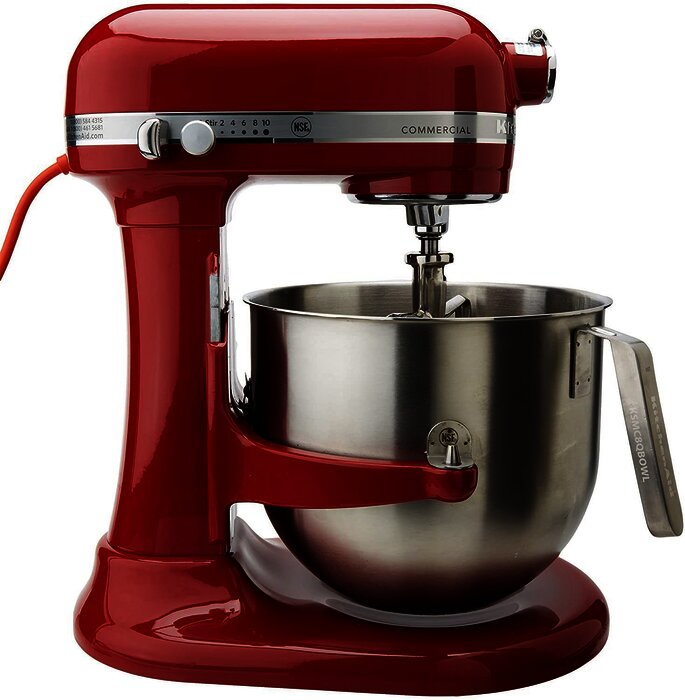 BATIDORA COMERCIAL 7.6 LTS ROJA KITCHENAID INTERNATIONAL