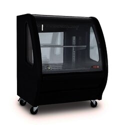 VITRINA DELICATESSEN COLOR NEGRA TORREY TEM100