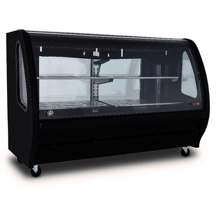 VITRINA DELICATESSEN COLOR NEGRA TORREY TEM200N